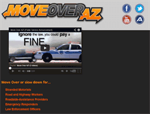 Tablet Screenshot of moveoveraz.org